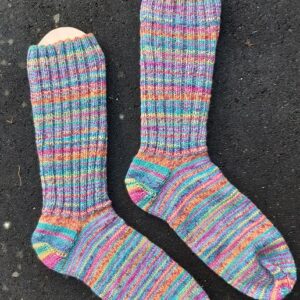 Hand gebreide sokken