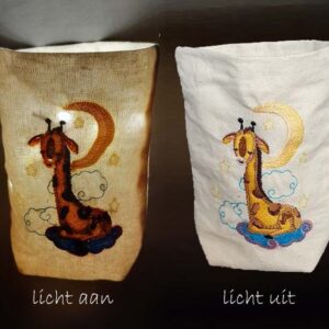 Lichtzakje van katoen