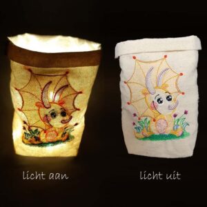 Lichtzakje van katoen