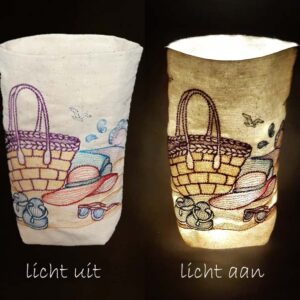 Lichtzakjes van katoen