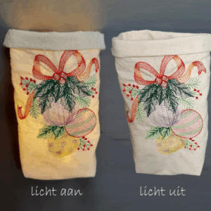 Lichtzakje van katoen